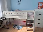 Lit Flexa White mi-hauteur à vendre, Kinderen en Baby's, Kinderkamer | Stapelbedden en Hoogslapers, Ophalen, Gebruikt, Halfhoogslaper