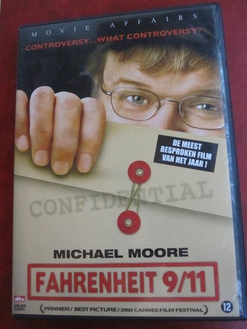 Fahrenheit 9/11 (2004), Cd's en Dvd's, Dvd's | Documentaire en Educatief, Zo goed als nieuw, Politiek of Geschiedenis, Vanaf 12 jaar