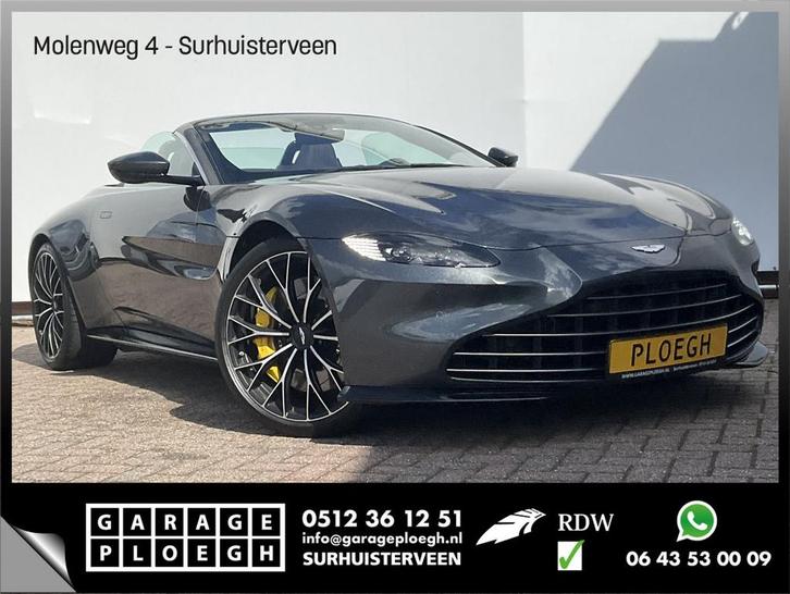 Aston Martin V8 Vantage Roadster 4.0 360° Leer Sportzetels 2, Auto's, Aston Martin, Bedrijf, V8 Vantage, Metaalkleur, Benzine