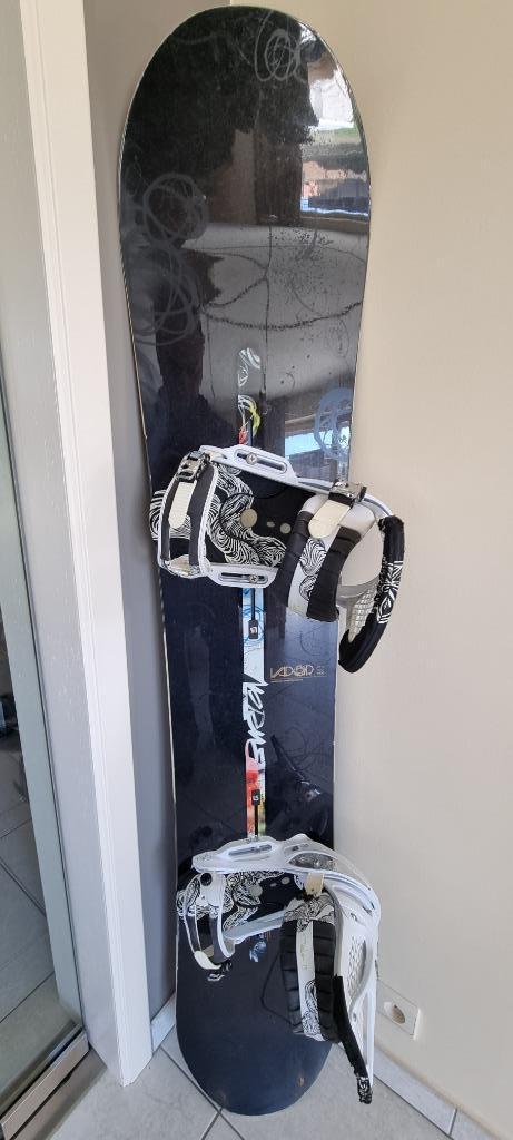 Burton Vapor snowboard + bindingen + Burton Ruler 44 laarzen, Sport en Fitness, Snowboarden, Zo goed als nieuw, Board, Ophalen