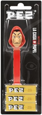 PEZ dispenser La Casa de Papel - NIEUW in de verpakking!, Ophalen of Verzenden