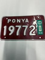 Rare plaque immatriculation usa moto new york port autority, Enlèvement ou Envoi, Utilisé