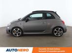 Abarth 595C 1.4 Turbo Turismo (année de construction 2018), Autos, Abarth, Cuir, Argent ou Gris, Euro 6, Cabriolet