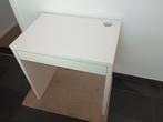 IKEA MICKE Bureau, wit, 73x50 cm, Ophalen, Zo goed als nieuw, Bureau