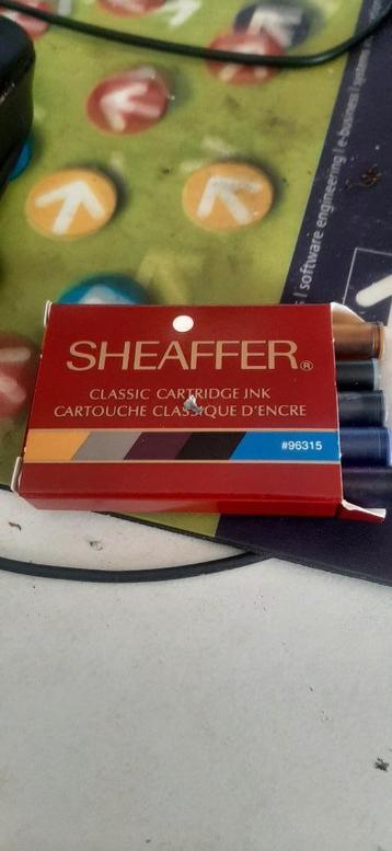 Sheaffer inktpatronen, Neuf, Sheaffer, Enlèvement ou Envoi, Avec boîte