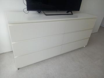 Ladenkast Ikea MALM met 6 laden 160 cm breed beschikbaar voor biedingen