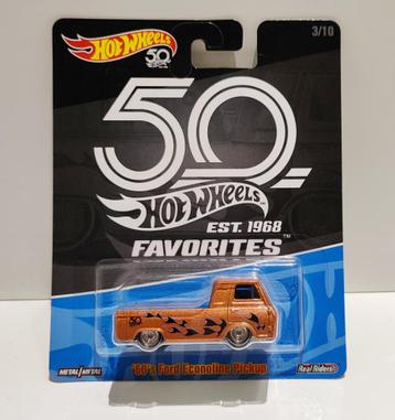 Hot Wheels '60s Ford Econoline Pickup 50 Years (uit 2018) beschikbaar voor biedingen
