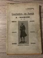 (KORTRIJK) Geschiedenis van Kortrijk. Overleie 670-1933., Boeken, Gelezen, Ophalen of Verzenden