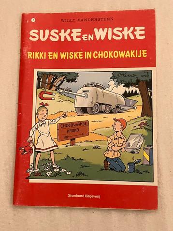 Suske en Wiske - Rikki en Wiske in Chokowakije, Eén stripboek, Ophalen of Verzenden, Gelezen, Willy Vandersteen