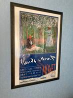 Grand cadre 70x100 cm avec affiche Monet, Zo goed als nieuw