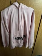 Hoodie Justin Bieber roze mt Large, Comme neuf, Rose, H&M, Taille 42/44 (L)
