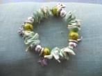 Bracelet breloques vert ou beige au choix 5 euros pièce, Ophalen, Nieuw