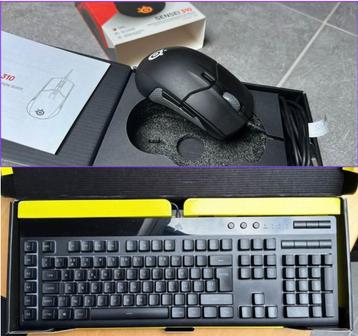 Clavier Corsair K55 RGB Pro & Souris SteelSeries Sensei 310 beschikbaar voor biedingen