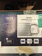 Grohe inox wasbak K200 31 552 SD1, Ophalen, Nieuw