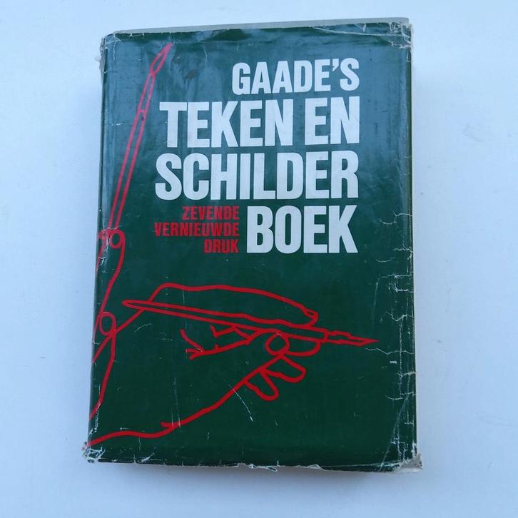 Gaade's teken- en schildergids.  432 pagina's., Hobby en Vrije tijd, Tekenen, Gebruikt, Boek of Gids, Ophalen of Verzenden