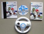 Mario Kart + origineel stuurtje wit voor de Nintendo Wii, Games en Spelcomputers, Games | Nintendo Wii, Ophalen of Verzenden, Zo goed als nieuw