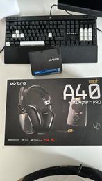 Astro A40 + mixamp +  adapter voor ps5, Computers en Software, Headsets, Bedraad, Astro, Ophalen of Verzenden, Zo goed als nieuw