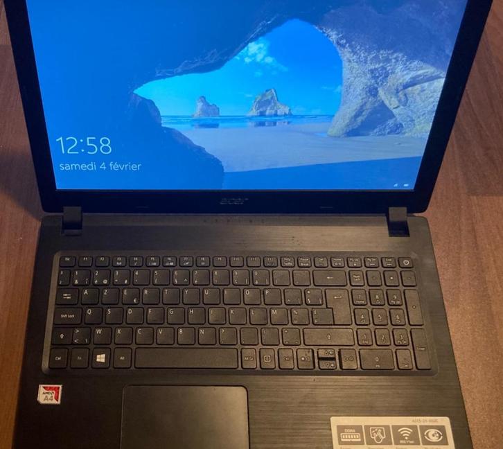 Pc portable acer Aspire 3, Informatique & Logiciels, Ordinateurs portables Windows, Comme neuf, 15 pouces, HDD, 2 à 3 Ghz, Azerty