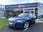 AUDI A4 2.0 TDi ultra S-LINE*S-TRONIC*SEMI-CUIR*GPS*, Auto's, Blauw, A4, Leder, Bedrijf