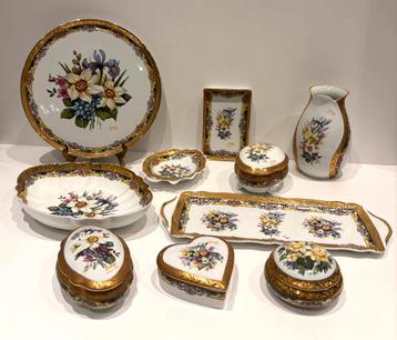 10 delige set Limoges beschikbaar voor biedingen