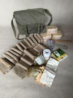 Belgische webbing draagtas, muset - vol - medisch materiaal, Verzamelen, Militaria | Algemeen, Ophalen of Verzenden, Landmacht