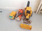 Lot de 3 Engins de Chantier en Tôle, Verzamelen, Ophalen of Verzenden, Gebruikt