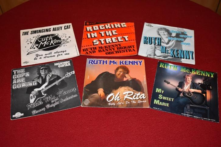 45t's van "Ruth mc Kenny", Cd's en Dvd's, Vinyl | Rock, Zo goed als nieuw, Rock-'n-Roll, Overige formaten, Ophalen of Verzenden