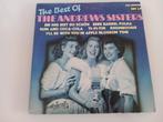 Vinyl 2LP Andrews Sisters Best of Jazz big band swing pop, Cd's en Dvd's, Vinyl | Jazz en Blues, Jazz, Ophalen of Verzenden, 12 inch