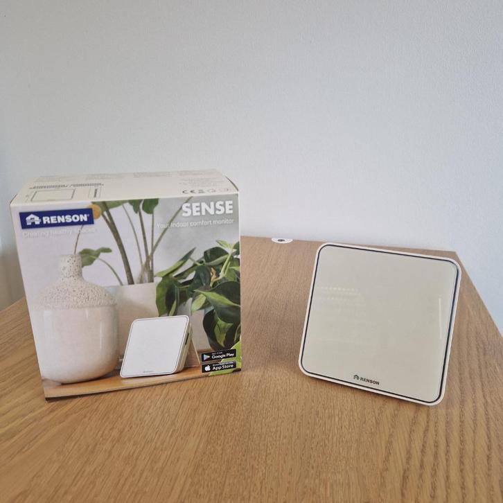 Renson Sense CO2 meter, Huis en Inrichting, Woonaccessoires | Thermometers, Zo goed als nieuw, Binnenthermometer, Ophalen