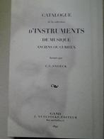 Catalogue de la collection d'Instruments de musique- Snoeck, Verzenden
