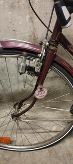 Dames fiets, Ophalen