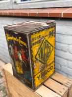 YACCO groot oud olie blik, Verzamelen, Ophalen of Verzenden, Gebruikt, Verpakking