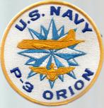 Patch - vliegtuig P-3 Orion - US Navy, Verzamelen, Embleem of Badge, Luchtmacht, Verzenden