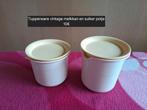 Tupperware melk en suikerpotje, Huis en Inrichting, Keuken | Tupperware, Ophalen of Verzenden, Gebruikt