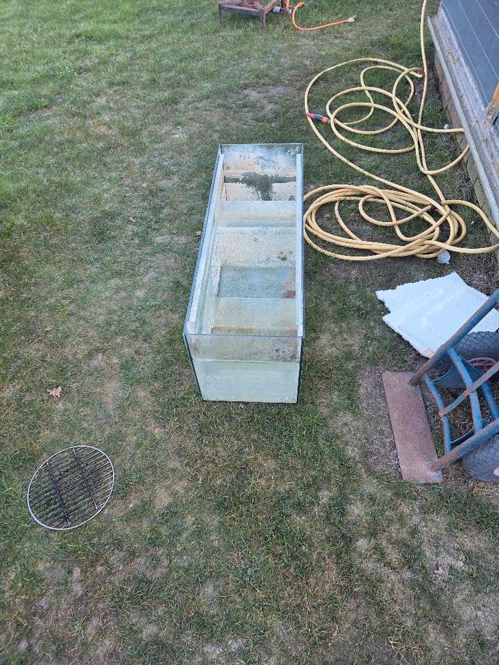 Zeeaquarium, Dieren en Toebehoren, Vissen | Aquaria en Toebehoren, Gebruikt, Leeg aquarium, Ophalen