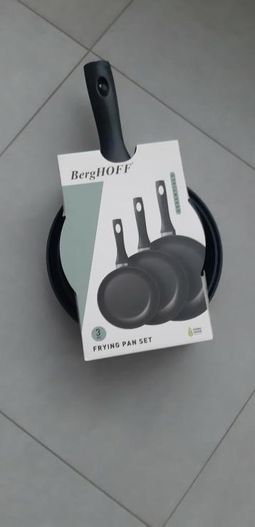 BergHOFF 3-delige pannenset NIEUW beschikbaar voor biedingen