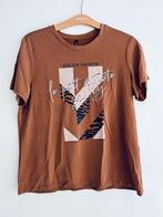 Tshirt Only maat L, Only, Bruin, Maat 42/44 (L), Ophalen of Verzenden