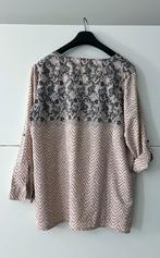 Blancheporte roze blouse met dessin, Kleding | Dames, Grote Maten, Blouse of Tuniek, Ophalen of Verzenden, Zo goed als nieuw, Blancheporte