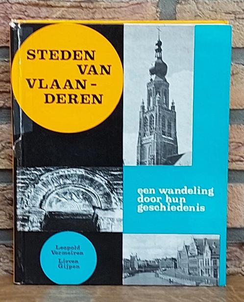 Boek - Steden van Vlaanderen - € 15, Boeken, Geschiedenis | Stad en Regio, Zo goed als nieuw, 20e eeuw of later, Ophalen of Verzenden