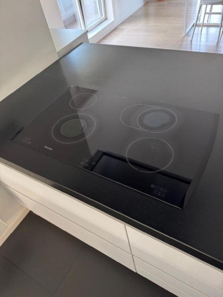Miele vitrokeramisch vuur, Elektronische apparatuur, Fornuizen, Gebruikt, Inbouw, Elektrisch, Ophalen