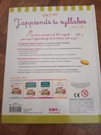 Boek om lettergrepen te leren., Ophalen of Verzenden, Zo goed als nieuw