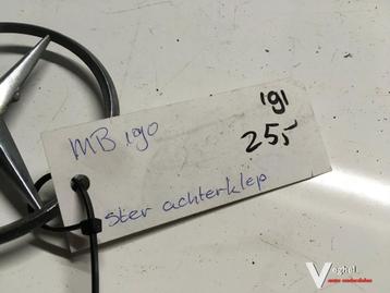 Mercedes W201 1991  Ster achterklep beschikbaar voor biedingen