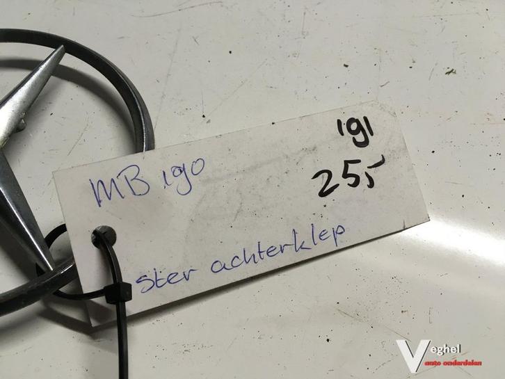 Mercedes W201 1991  Ster achterklep, Auto-onderdelen, Carrosserie, Gebruikt, Ophalen of Verzenden