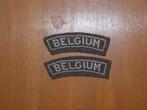 Belgium tabs (B), Embleem of Badge, Ophalen of Verzenden, Landmacht