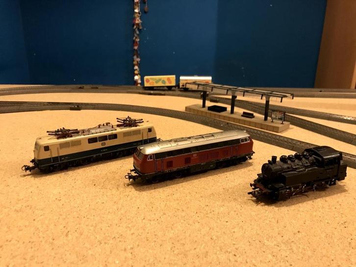 Lot train électrique Marklin, Hobby en Vrije tijd, Modeltreinen | H0, Gebruikt, Treinset, Märklin, Ophalen