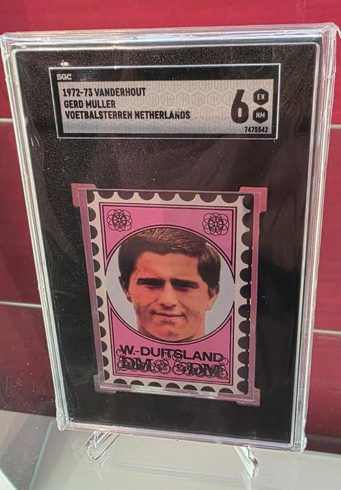 Nee Panini+Vanderhout+Gerd Müller+Muller Mexico 70+SGC 6, Verzamelen, Sportartikelen en Voetbal, Zo goed als nieuw, Poster, Plaatje of Sticker