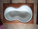 Lavabo in houten kadrement, Antiek en Kunst, Ophalen