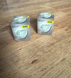 2 witte LED lampen., Ophalen, Nieuw, Glas, Led