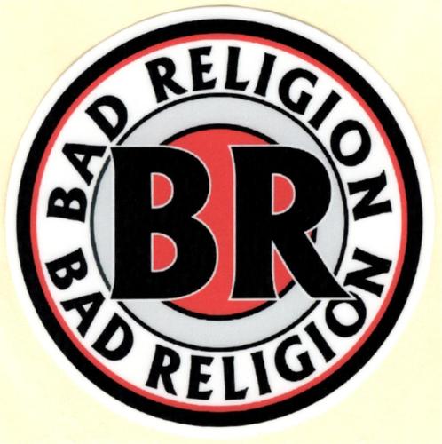 Bad Religion sticker #2, Verzamelen, Muziek, Artiesten en Beroemdheden, Nieuw, Verzenden