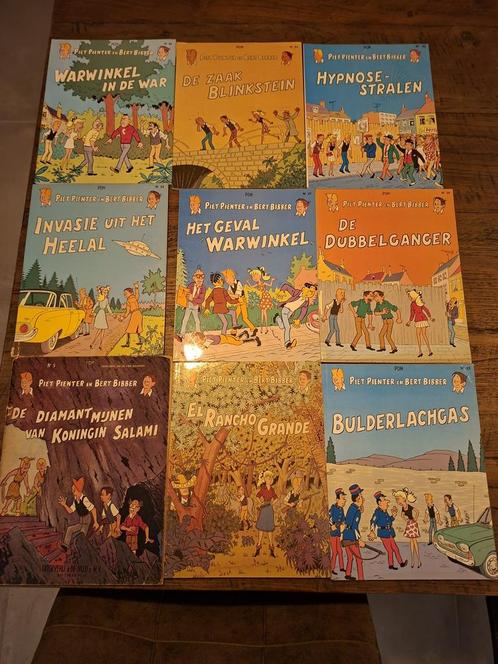 9 strips Piet Pienter en Bert Bibber, Boeken, Stripverhalen, Gelezen, Ophalen